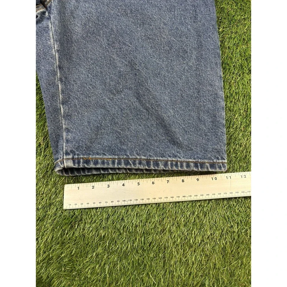 Vintage Levis 569 Jean Shorts Mens 34 Denim Jorts Skate Baggy Loose Fit Y2K